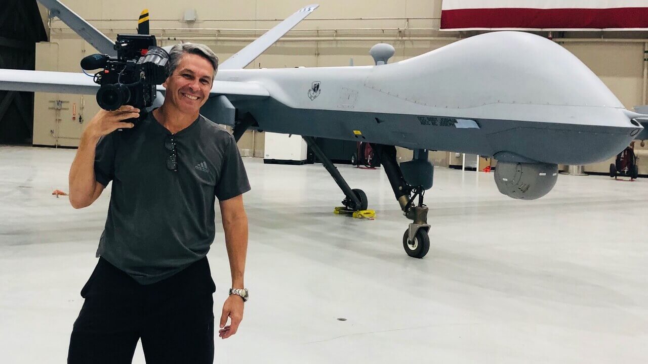 Mike Plante at Creech Air Force Base